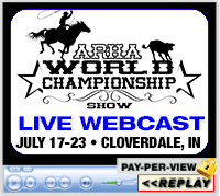 ARHA World Championship Show, July 17-23, 2016,  C Bar C Expo Center,  Cloverdale, Indiana